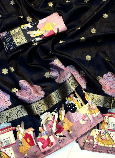 Wow Cotton Jari Dola Sarees Collections Wholesale Market In Surat With Price